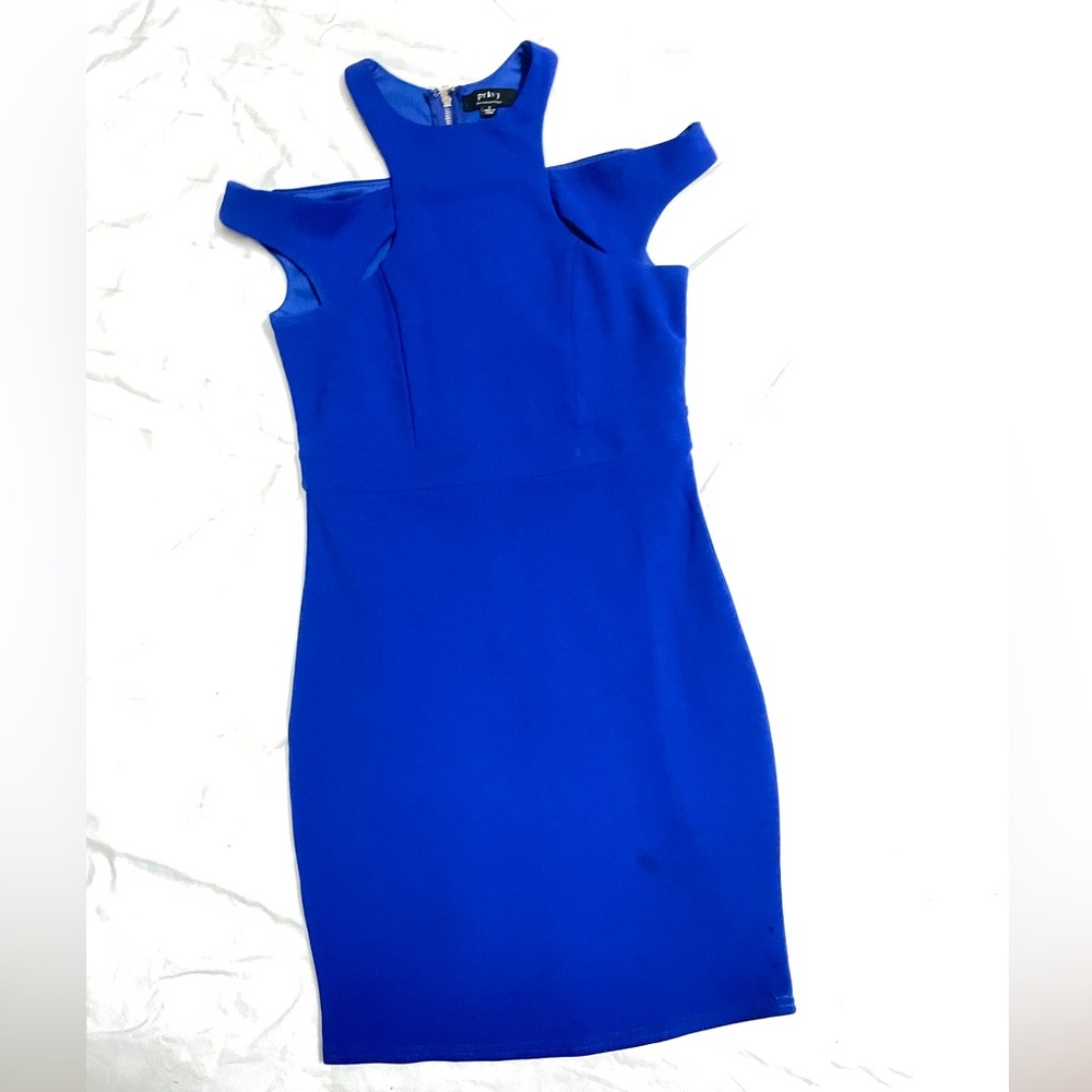 PRIVY Privately privileged royal blue mini dress 🫶🏼